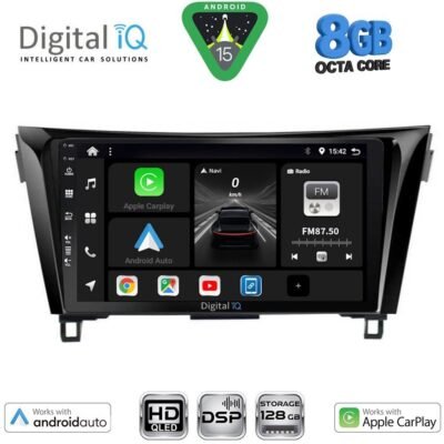 AIN-125491 - Digital iQ - DIGITAL IQ BXF 7468_CPAA (10inc) MULTIMEDIA TABLET for NISSAN QASHQAI - XTRAIL mod. 2014-2021 - ALL IN POINT - LEFKELIS.GR