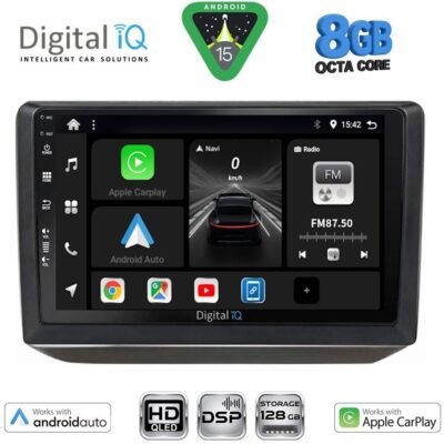AIN-125446 - Digital iQ - DIGITAL IQ BXF 7581_CPAA (10inc) MULTIMEDIA TABLET for SKODA FABIA mod. 2008-2014 - ALL IN POINT - LEFKELIS.GR