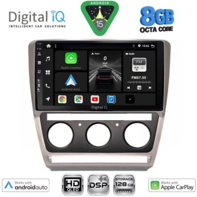 AIN-125483 - Digital iQ - DIGITAL IQ BXF 7595_CPAA (10inc) MULTIMEDIA TABLET for SKODA OCTAVIA 5 mod. 2005-2012 - ALL IN POINT - LEFKELIS.GR