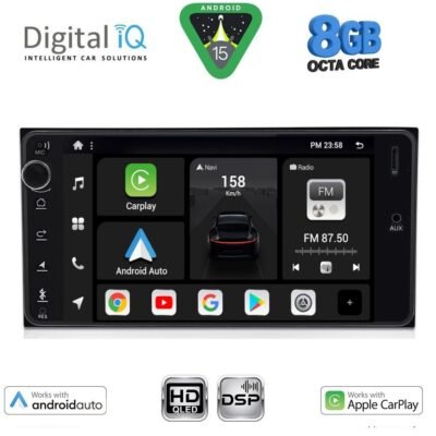 AIN-156437 - Digital iQ - DIGITAL IQ BXF 762_CPAA (7'' DECK) MULTIMEDIA SYSTEM for MULTIMEDIA for TOYOTA ALL (200mm) - ALL IN POINT - LEFKELIS.GR