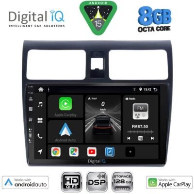 AIN-125478 - Digital iQ - DIGITAL IQ BXF 7684_CPAA (10inc) MULTIMEDIA TABLET for SUZUKI SWIFT mod. 2005-2011 - ALL IN POINT - LEFKELIS.GR