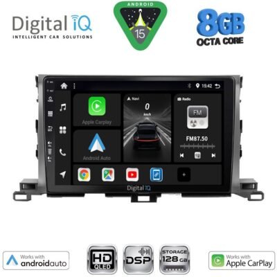 AIN-125448 - Digital iQ - DIGITAL IQ BXF 7700_CPAA (10inc) MULTIMEDIA TABLET for TOYOTA HIGHLANDER mod. 2014-2019 - ALL IN POINT - LEFKELIS.GR