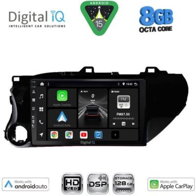 AIN-125473 - Digital iQ - DIGITAL IQ BXF 7721_CPAA (10inc) MULTIMEDIA TABLET for TOYOTA HILUX mod. 2017> - ALL IN POINT - LEFKELIS.GR