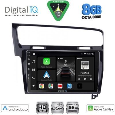 AIN-125468 - Digital iQ - DIGITAL IQ BXF 7747_CPAA (10inc) MULTIMEDIA TABLET for VW GOLF 7 mod. 2013-2020 - ALL IN POINT - LEFKELIS.GR
