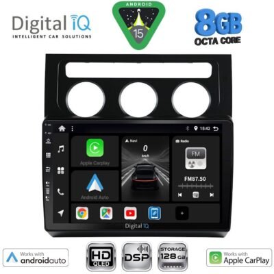 AIN-128930 - Digital iQ - DIGITAL IQ BXF 7767_CPAA CLIMA (10inc) MULTIMEDIA TABLET for VW TOURAN mod. 2003-2010 - ALL IN POINT - LEFKELIS.GR