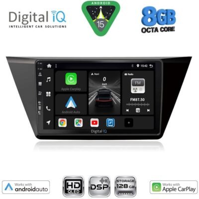 AIN-125465 - Digital iQ - DIGITAL IQ BXF 7769_CPAA (10inc) MULTIMEDIA TABLET for VW TOURAN mod. 2016> - ALL IN POINT - LEFKELIS.GR