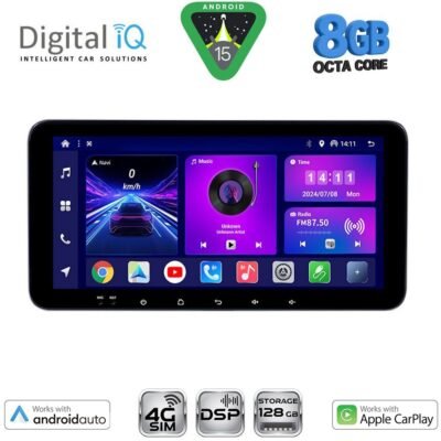 AIN-145674 - Digital iQ - DIGITAL IQ BXF 7911_CPAA (10.33" SLIM) 4G SIM MULTIMEDIA TABLET - ALL IN POINT - LEFKELIS.GR