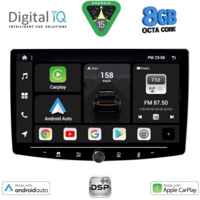 AIN-118538 - Digital iQ - DIGITAL IQ BXF 7940_CPAA (10.1'' DIN) MULTIMEDIA TABLET 1DIN - ALL IN POINT - LEFKELIS.GR