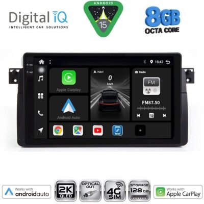AIN-145947 - Digital iQ - DIGITAL IQ BXK 20042_CPAA (9inc) MULTIMEDIA TABLET for BMW E46 mod. 1998-2005 - ALL IN POINT - LEFKELIS.GR
