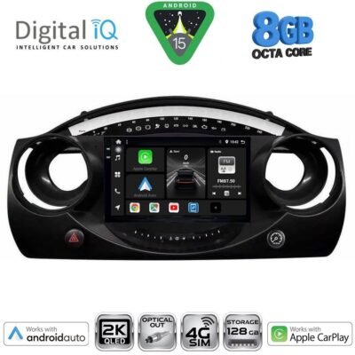AIN-145971 - Digital iQ - DIGITAL IQ BXK 20063_CPAA (9inc) MULTIMEDIA TABLET for MINI COOPER (R50-R52-R53) mod. 2000-2006 - ALL IN POINT - LEFKELIS.GR