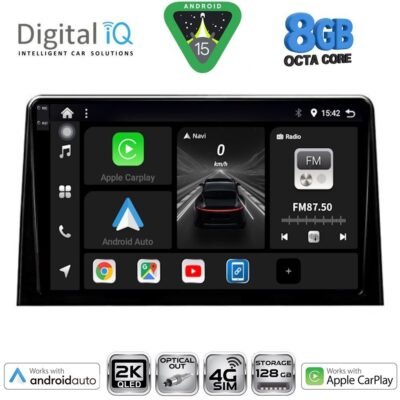 AIN-147596 - Digital iQ - DIGITAL IQ BXK 20082_CPAA (10inc) MULTIMEDIA TABLET for CITROEN BERLINGO – OPEL COMBO – PEUGEOT PARTNER – TOYOTA PROACE mod. 2018> - FIAT DOBLO mod. 2022> - ALL IN POINT - LEFKELIS.GR