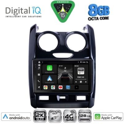 AIN-145969 - Digital iQ - DIGITAL IQ BXK 20103_CPAA (9inc) MULTIMEDIA TABLET for DACIA DUSTER mod. 2012-2019 - ALL IN POINT - LEFKELIS.GR