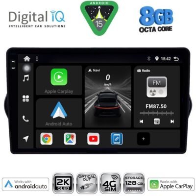 AIN-145905 - Digital iQ - DIGITAL IQ BXK 20148_CPAA (9inc) MULTIMEDIA TABLET for FIAT TIPO mod. 2015-2023 - ALL IN POINT - LEFKELIS.GR