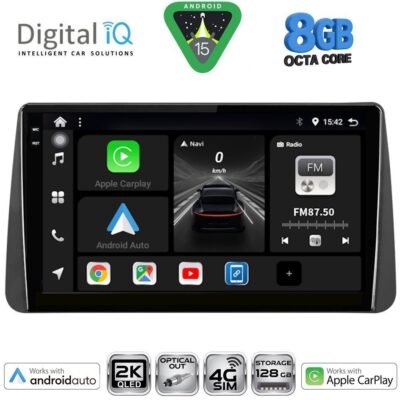 AIN-146035 - Digital iQ - DIGITAL IQ BXK 20149_CPAA DASH (9inc) MULTIMEDIA TABLET for FIAT TIPO mod. 2018-2023 - ALL IN POINT - LEFKELIS.GR