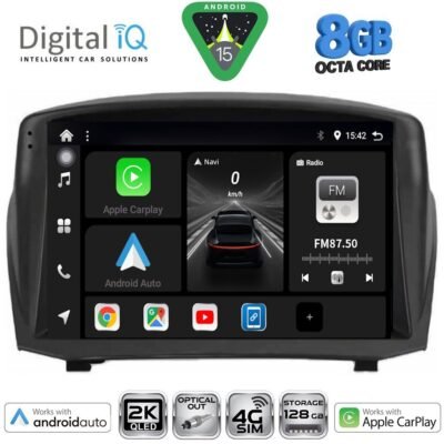AIN-150754 - Digital iQ - DIGITAL IQ BXK 20154B_CPAA (9inc) MULTIMEDIA TABLET for FORD FIESTA mod. 2008-2017 - ALL IN POINT - LEFKELIS.GR