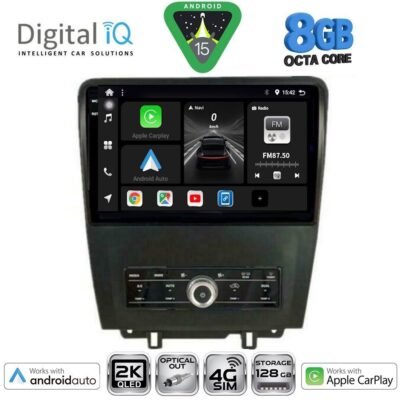 AIN-145924 - Digital iQ - DIGITAL IQ BXK 20165_CPAA (9inc) MULTIMEDIA TABLET for FORD MUSTANG mod. 2010-2015 - ALL IN POINT - LEFKELIS.GR