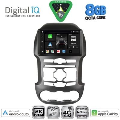 AIN-146075 - Digital iQ - DIGITAL IQ BXK 20171S_CPAA (9inc) MULTIMEDIA TABLET for FORD RANGER mod. 2011-2015 - ALL IN POINT - LEFKELIS.GR