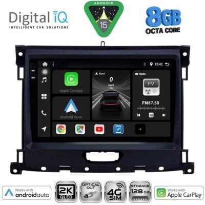 AIN-145763 - Digital iQ - DIGITAL IQ BXK 20173_CPAA (9inc) MULTIMEDIA TABLET for FORD RANGER mod. 2018> - ALL IN POINT - LEFKELIS.GR