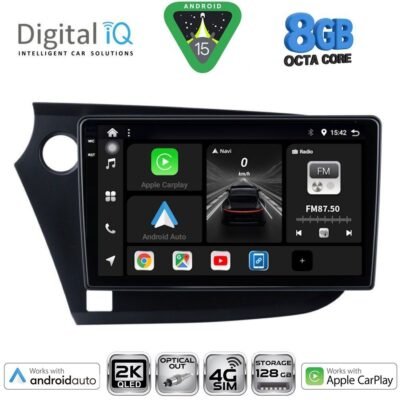 AIN-145881 - Digital iQ - DIGITAL IQ BXK 20205_CPAA (9inc) MULTIMEDIA TABLET for HONDA INSIGHT mod. 2009-2014 - ALL IN POINT - LEFKELIS.GR