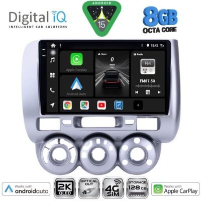 AIN-145880 - Digital iQ - DIGITAL IQ BXK 20210_CPAA A/C (9inc) MULTIMEDIA TABLET for HONDA JAZZ mod. 2002-2008 - ALL IN POINT - LEFKELIS.GR