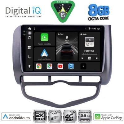 AIN-145879 - Digital iQ - DIGITAL IQ BXK 20210_CPAA CLIMA (9inc) MULTIMEDIA TABLET for HONDA JAZZ mod. 2002-2008 - ALL IN POINT - LEFKELIS.GR