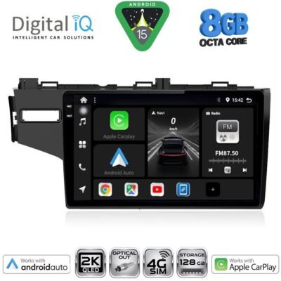 AIN-147617 - Digital iQ - DIGITAL IQ BXK 20212_CPAA (10inc) MULTIMEDIA TABLET for HONDA JAZZ mod. 2013-2019 - ALL IN POINT - LEFKELIS.GR