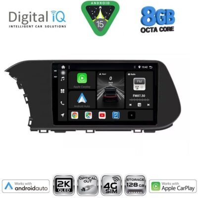 AIN-147619 - Digital iQ - DIGITAL IQ BXK 20220_CPAA (10inc) MULTIMEDIA TABLET for HYUNDAI i20 mod. 2021> - ALL IN POINT - LEFKELIS.GR