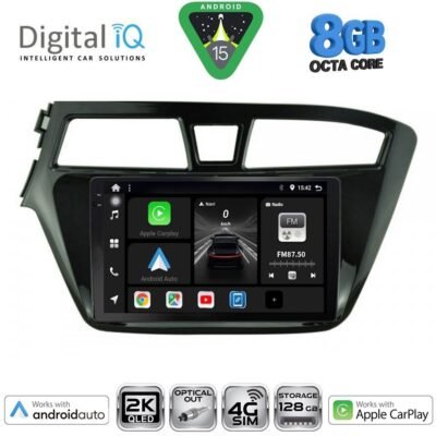 AIN-145736 - Digital iQ - DIGITAL IQ BXK 20229_CPAA (9inc) MULTIMEDIA TABLET for HYUNDAI i20 mod. 2014-2018 - ALL IN POINT - LEFKELIS.GR