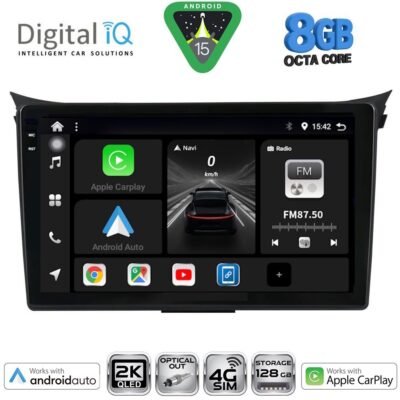 AIN-145869 - Digital iQ - DIGITAL IQ BXK 20232_CPAA (9inc) MULTIMEDIA TABLET for HYUNDAI i30  mod. 2012-2017 - ALL IN POINT - LEFKELIS.GR