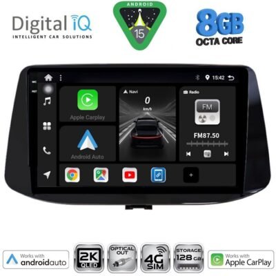AIN-145987 - Digital iQ - DIGITAL IQ BXK 20233_CPAA (9inc) MULTIMEDIA TABLET for HYUNDAI i30 mod. 2018> - ALL IN POINT - LEFKELIS.GR