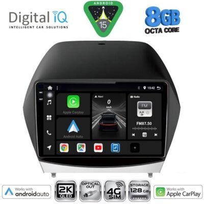 AIN-147620 - Digital iQ - DIGITAL IQ BXK 20235_CPAA (10inc) MULTIMEDIA TABLET for HYUNDAI iX35  mod. 2010-2015 - ALL IN POINT - LEFKELIS.GR