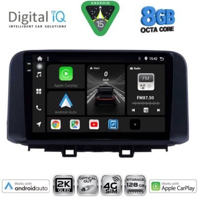 AIN-147621 - Digital iQ - DIGITAL IQ BXK 20237_CPAA (10inc) MULTIMEDIA TABLET for HYUNDAI KONA mod. 2017> - ALL IN POINT - LEFKELIS.GR