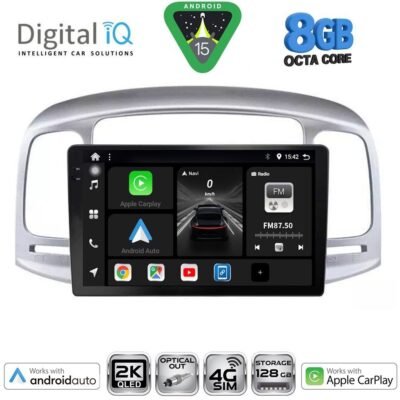 AIN-145693 - Digital iQ - DIGITAL IQ BXK 20249_CPAA (9inc) MULTIMEDIA TABLET for HYUNDAI ACCENT mod. 2005-2012 - ALL IN POINT - LEFKELIS.GR