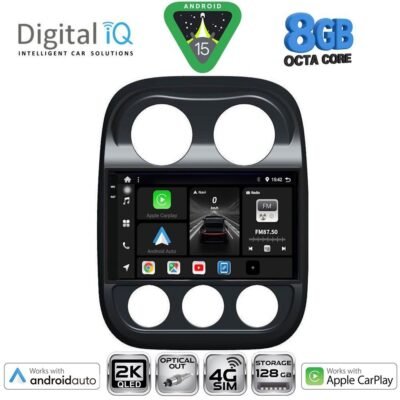 AIN-147628 - Digital iQ - DIGITAL IQ BXK 20277_CPAA (10inc) MULTIMEDIA TABLET for JEEP COMPASS - PATRIOT mod. 2007-2016 - ALL IN POINT - LEFKELIS.GR