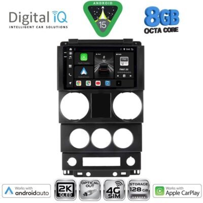 AIN-146050 - Digital iQ - DIGITAL IQ BXK 20292_CPAA (9inc) MULTIMEDIA TABLET for JEEP WRANGLER  mod. 2006-2011 - ALL IN POINT - LEFKELIS.GR
