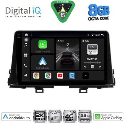AIN-145709 - Digital iQ - DIGITAL IQ BXK 20309_CPAA (9inc) MULTIMEDIA TABLET for KIA PICANTO mod. 2017-2021 - ALL IN POINT - LEFKELIS.GR