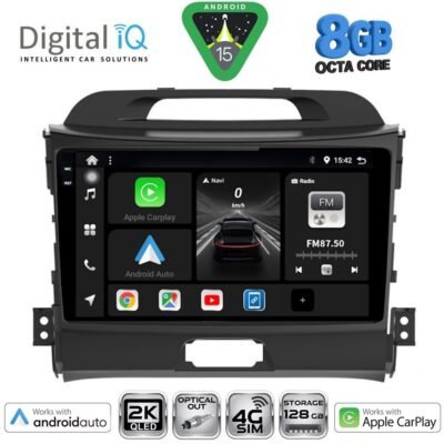 AIN-145850 - Digital iQ - DIGITAL IQ BXK 20325_CPAA (9inc) MULTIMEDIA TABLET for KIA SPORTAGE mod. 2010-2015 - ALL IN POINT - LEFKELIS.GR