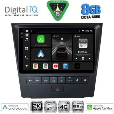AIN-146001 - Digital iQ - DIGITAL IQ BXK 20341_CPAA (9inc) MULTIMEDIA TABLET for LEXUS GS mod. 2004-2011 - ALL IN POINT - LEFKELIS.GR