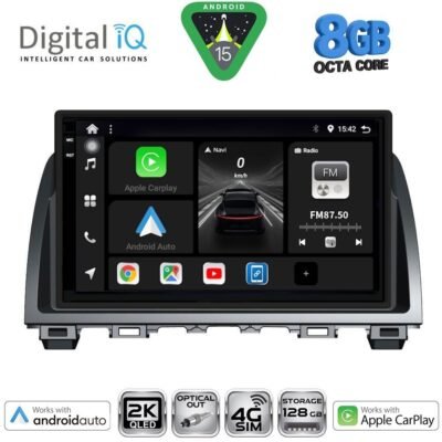 AIN-145745 - Digital iQ - DIGITAL IQ BXK 20378_CPAA (9inc) MULTIMEDIA TABLET for MAZDA 6 mod. 2012-2017 - ALL IN POINT - LEFKELIS.GR