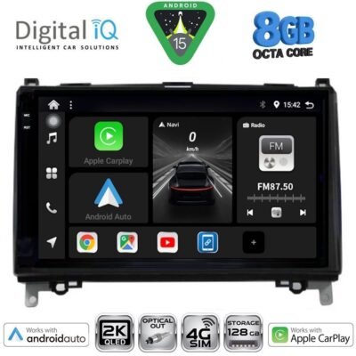 AIN-145834 - Digital iQ - DIGITAL IQ BXK 20400_CPAA (9inc) MULTIMEDIA TABLET for MERCEDES A – B -SPRINTER – VITO mod. 2007> - ALL IN POINT - LEFKELIS.GR
