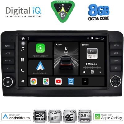 AIN-146012 - Digital iQ - DIGITAL IQ BXK 20416_CPAA (9inc) MULTIMEDIA TABLET for MERCEDES ML (W164) – GL (X164) mod. 2005-2011 - ALL IN POINT - LEFKELIS.GR