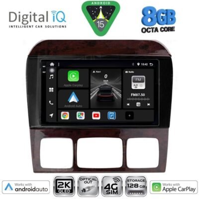 AIN-145828 - Digital iQ - DIGITAL IQ BXK 20426_CPAA (9inc) MULTIMEDIA TABLET for MERCEDES  S  W220  mod. 1998-2005 - ALL IN POINT - LEFKELIS.GR