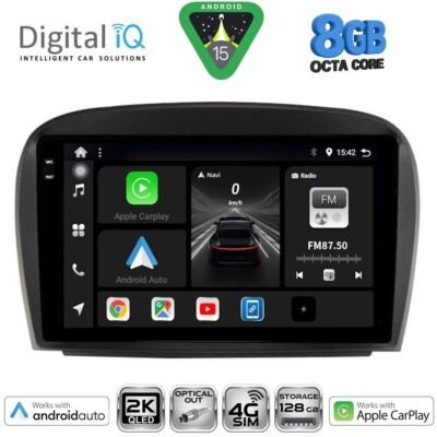 AIN-145827 - Digital iQ - DIGITAL IQ BXK 20427_CPAA (9inc) MULTIMEDIA TABLET for MERCEDES SL (R230) FACELIFT mod. 2006-2012 - ALL IN POINT - LEFKELIS.GR