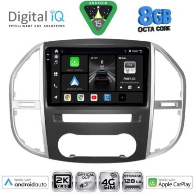 AIN-147642 - Digital iQ - DIGITAL IQ BXK 20429_CPAA (10inc) MULTIMEDIA TABLET for MERCEDES VITO – VIANO  (W447) mod. 2015> - ALL IN POINT - LEFKELIS.GR