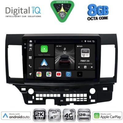 AIN-147644 - Digital iQ - DIGITAL IQ BXK 20434_CPAA (10inc) MULTIMEDIA TABLET for MITSUBISHI LANCER mod. 2008> - ALL IN POINT - LEFKELIS.GR