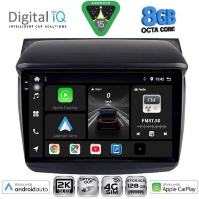 AIN-145824 - Digital iQ - DIGITAL IQ BXK 20436_CPAA (9inc) MULTIMEDIA TABLET for MITSUBISHI L200 mod. 2006-2015 - ALL IN POINT - LEFKELIS.GR