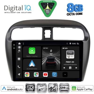 AIN-145818 - Digital iQ - DIGITAL IQ BXK 20448_CPAA (9inc) MULTIMEDIA TABLET for MITSUBISHI SPACESTAR mod. 2013-2020 - ALL IN POINT - LEFKELIS.GR