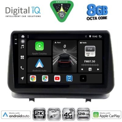 AIN-145959 - Digital iQ - DIGITAL IQ BXK 20543_CPAA (9inc) MULTIMEDIA TABLET for RENAULT CLIO mod. 2005-2011 - ALL IN POINT - LEFKELIS.GR