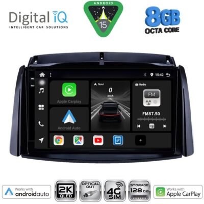 AIN-145794 - Digital iQ - DIGITAL IQ BXK 20551_CPAA (9inc) MULTIMEDIA TABLET for RENAULT KOLEOS mod. 2006-2016 - ALL IN POINT - LEFKELIS.GR