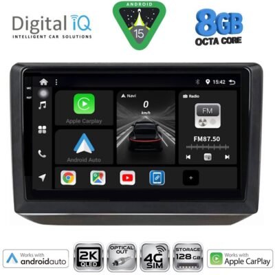 AIN-147665 - Digital iQ - DIGITAL IQ BXK 20581_CPAA (10inc) MULTIMEDIA TABLET for SKODA FABIA mod. 2008-2014 - ALL IN POINT - LEFKELIS.GR